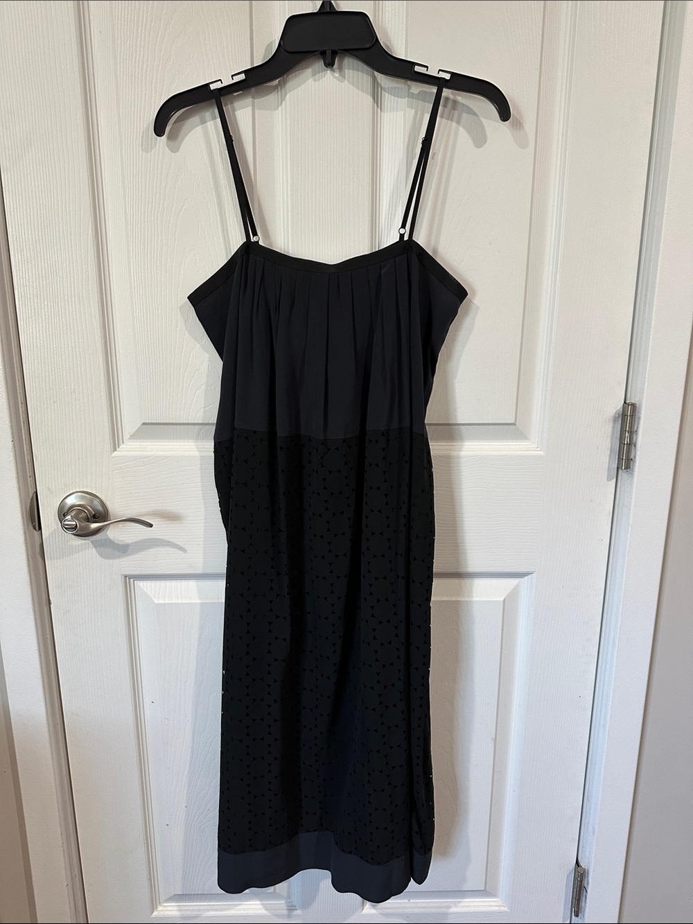 Madewell eyelet midi dress size 6
